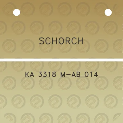 schorch-ka-3318-m-ab-014