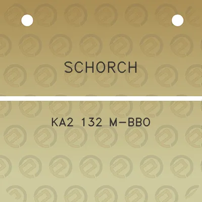 schorch-ka2-132-m-bbo