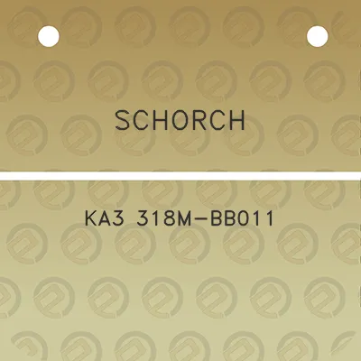 schorch-ka3-318m-bb011