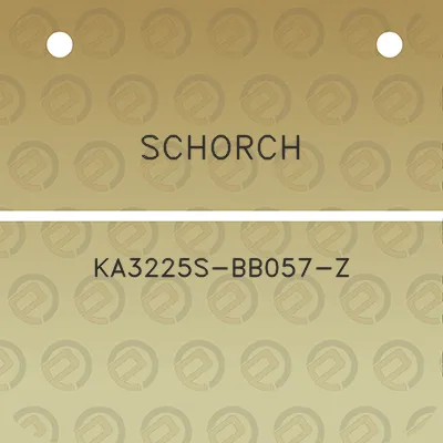 schorch-ka3225s-bb057-z