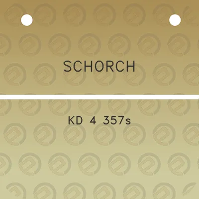 schorch-kd-4-357s