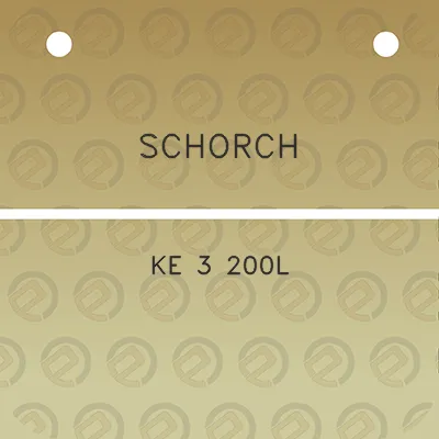 schorch-ke-3-200l