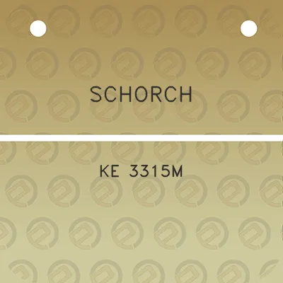 schorch-ke-3315m