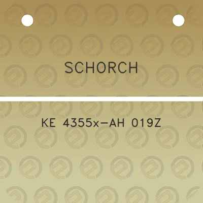 schorch-ke-4355x-ah-019z