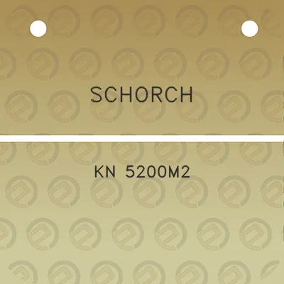 schorch-kn-5200m2