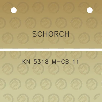 schorch-kn-5318-m-cb-11