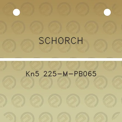 schorch-kn5-225-m-pb065