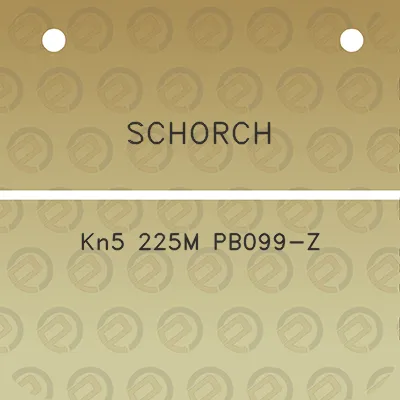 schorch-kn5-225m-pb099-z