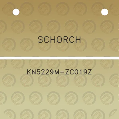 schorch-kn5229m-zc019z