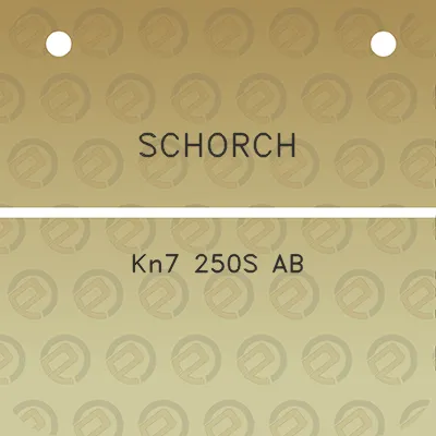 schorch-kn7-250s-ab