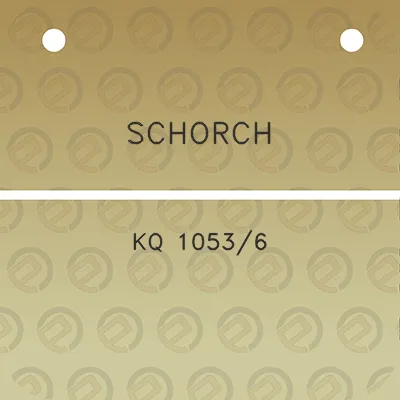 schorch-kq-10536