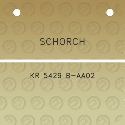 schorch-kr-5429-b-aa02