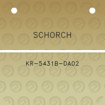 schorch-kr-5431b-da02