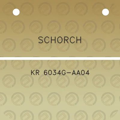 schorch-kr-6034g-aa04