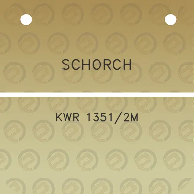 schorch-kwr-13512m