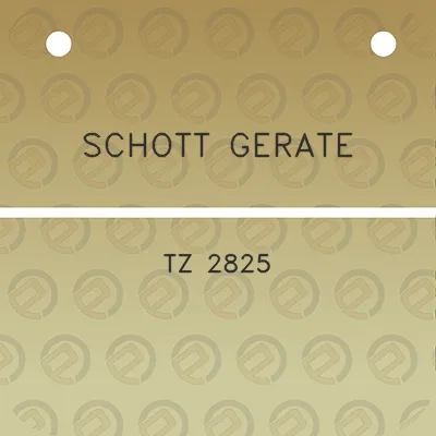 schott-gerate-tz-2825