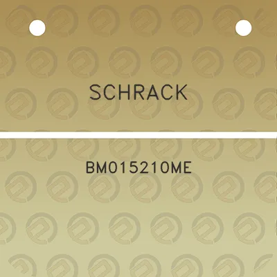 schrack-bm015210me