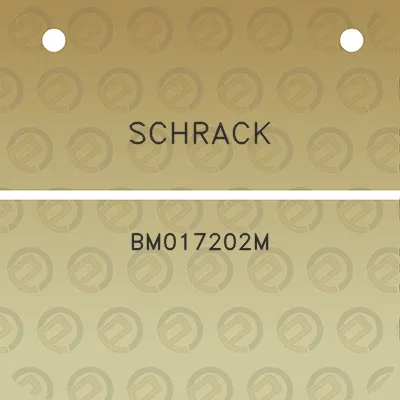 schrack-bm017202m