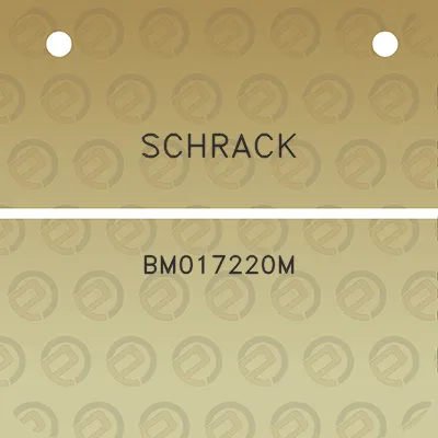 schrack-bm017220m