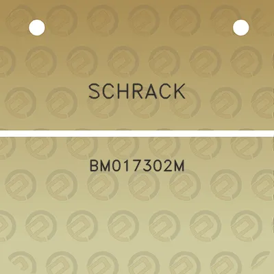 schrack-bm017302m