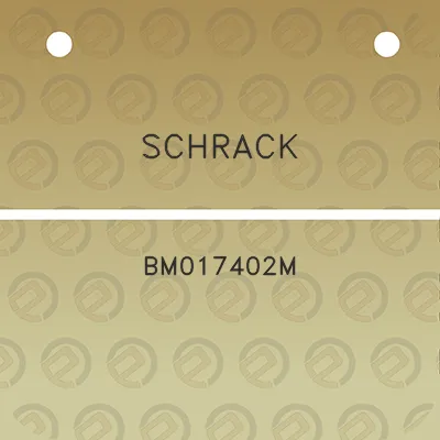 schrack-bm017402m