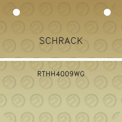 schrack-rthh4009wg