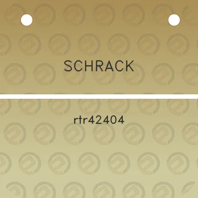 schrack-rtr42404