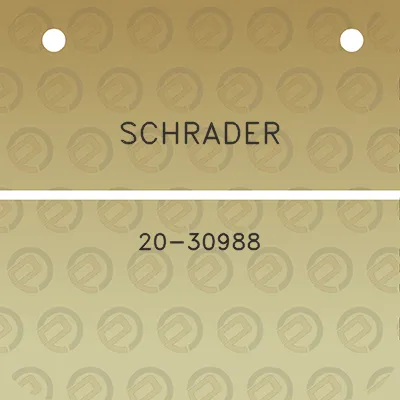 schrader-20-30988