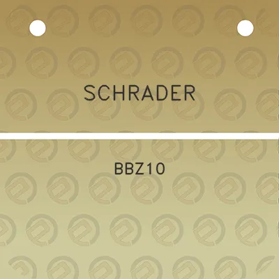 schrader-bbz10