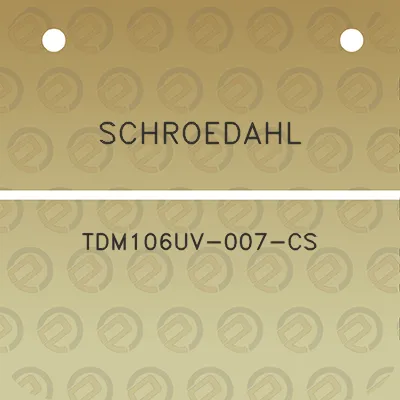 schroedahl-tdm106uv-007-cs