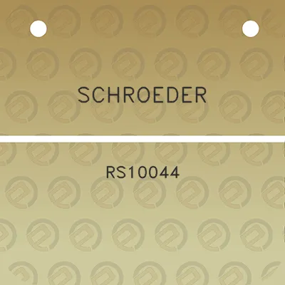 schroeder-rs10044