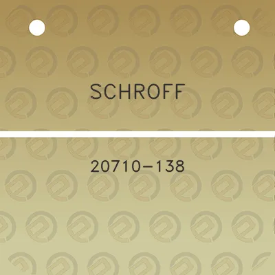 schroff-20710-138