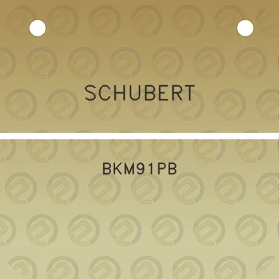 schubert-bkm91pb