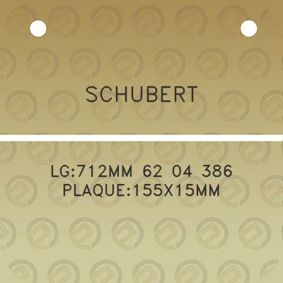 schubert-lg712mm-62-04-386-plaque155x15mm