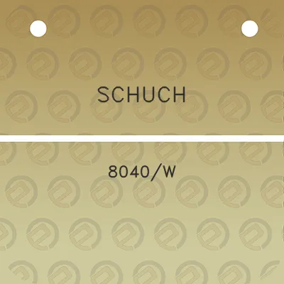 schuch-8040w