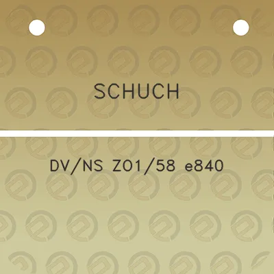 schuch-dvns-zo158-e840