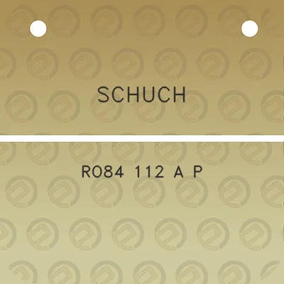 schuch-ro84-112-a-p