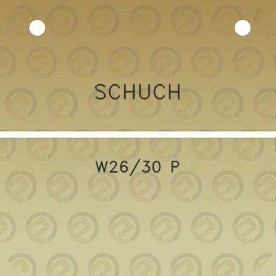 schuch-w2630-p