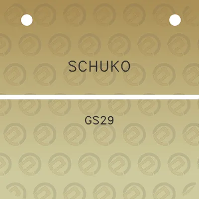 schuko-gs29