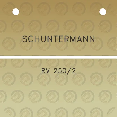 schuntermann-rv-2502