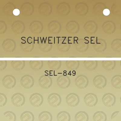 schweitzer-sel-sel-849