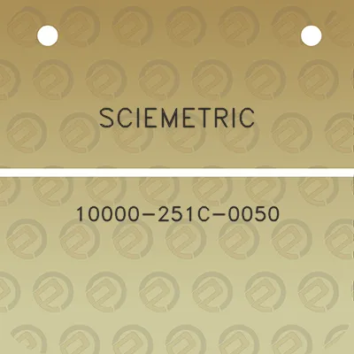 sciemetric-10000-251c-0050