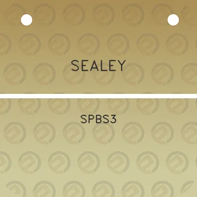 sealey-spbs3