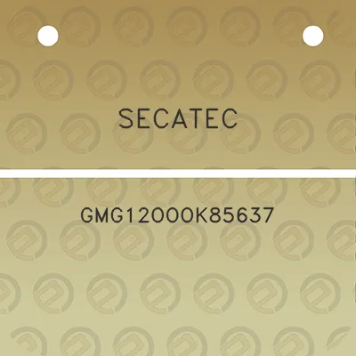 secatec-gmg12oook85637