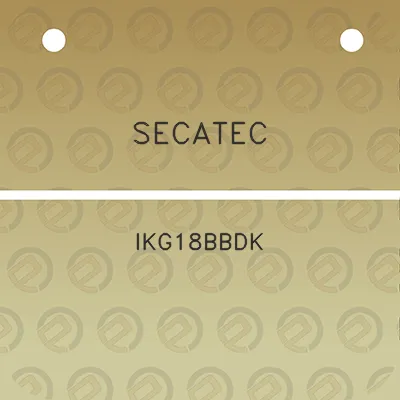 secatec-ikg18bbdk