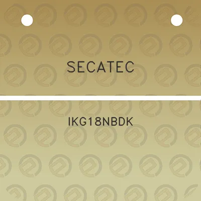 secatec-ikg18nbdk