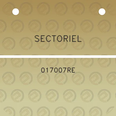 sectoriel-017007re