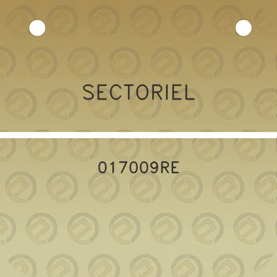 sectoriel-017009re