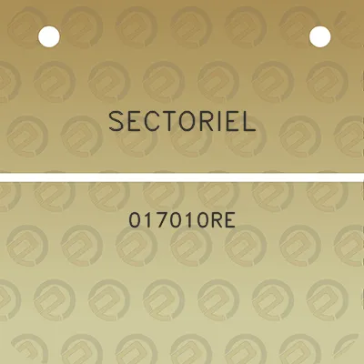 sectoriel-017010re