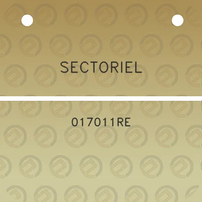 sectoriel-017011re